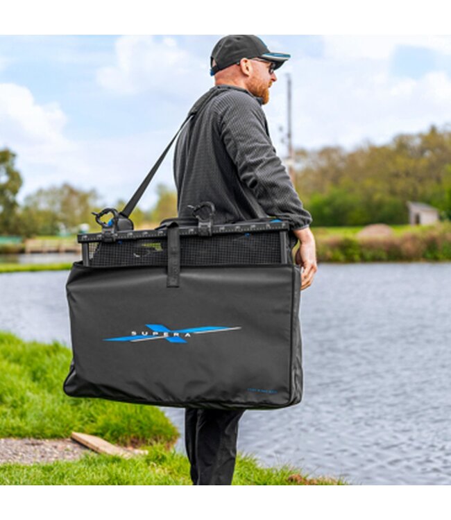 Preston Supera X Tray & Net Bag – Leefnet- en Side Tray Tas