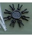 Korum Snaplight Holder Kit 3mm – Lichtstaafhouder voor Hengeltoppen