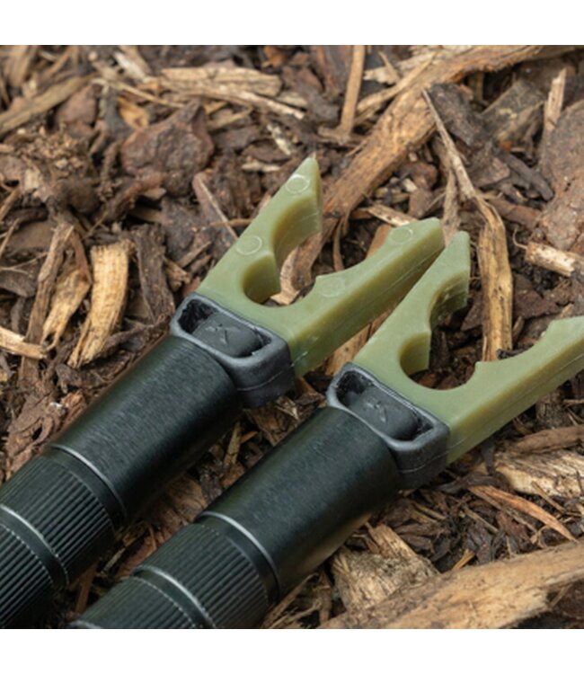 Korum Classic Uni Rests 2 pack – Universele Hengelsteunen met Zachte Grip