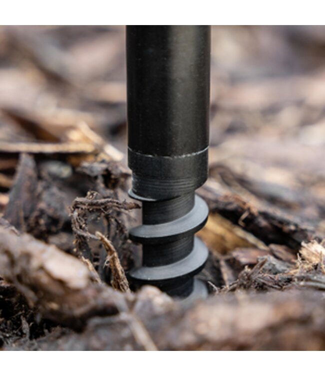 Korum Twist Lock Screwpoint Bankstick – Teleskopischer Bankstick mit Schraubspitze