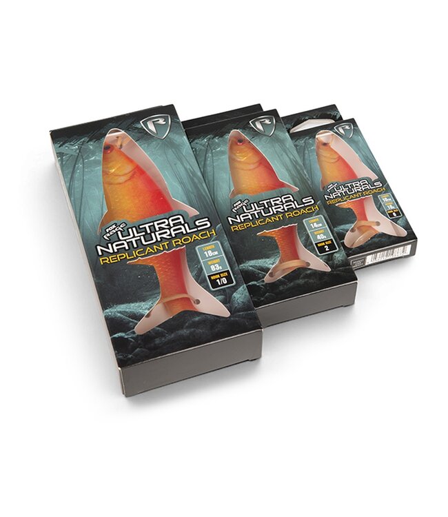 Fox Rage Ultra Realistic Replicant Roach Golden Roach – Realistische Softbait 10-18cm