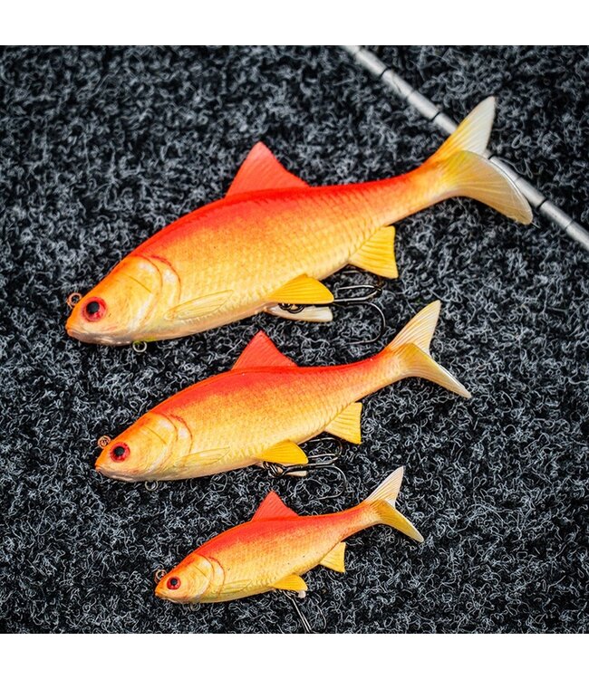 Fox Rage Ultra Realistic Replicant Roach Golden Roach – Realistische Softbait 10-18cm