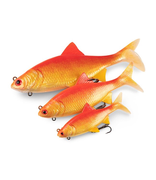 Fox Rage Ultra Realistic Replicant Roach Golden Roach – Realistische Softbait 10-18cm