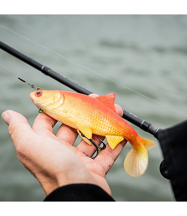Fox Rage Ultra Realistic Replicant Roach Golden Roach – Realistische Softbait 10-18cm
