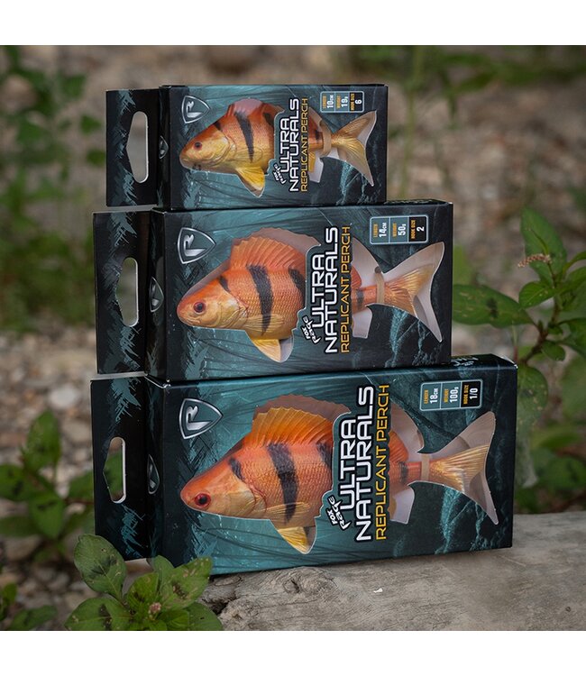Fox Rage Ultra Realistic Replicant Perch Golden Perch – Realistische Softbait 10-18cm
