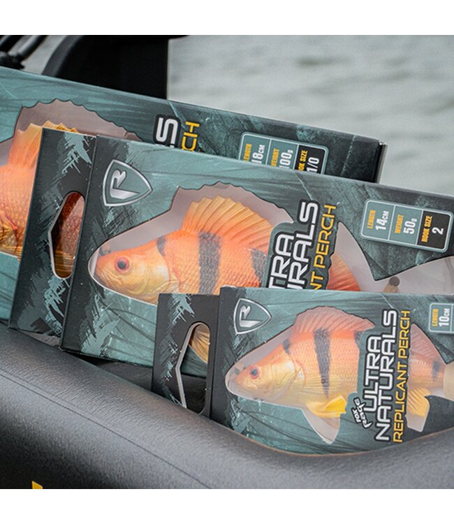 Fox Rage Ultra Realistic Replicant Perch Golden Perch – Realistische Softbait 10-18cm