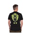 Fox Green Indicator T-Shirt – Zwart Shirt met Groene Visprint