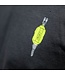Fox Green Indicator T-Shirt – Schwarzes Shirt mit Grünem Fischmotiv