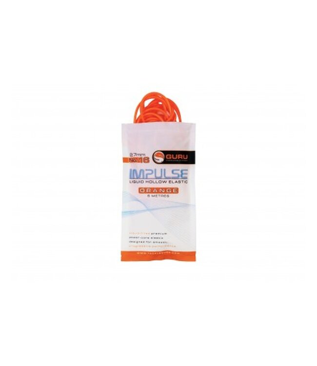 Guru Hollow Elastic 5m – Flüssigkeitsgefülltes Stippgummi 1,5-3,4mm