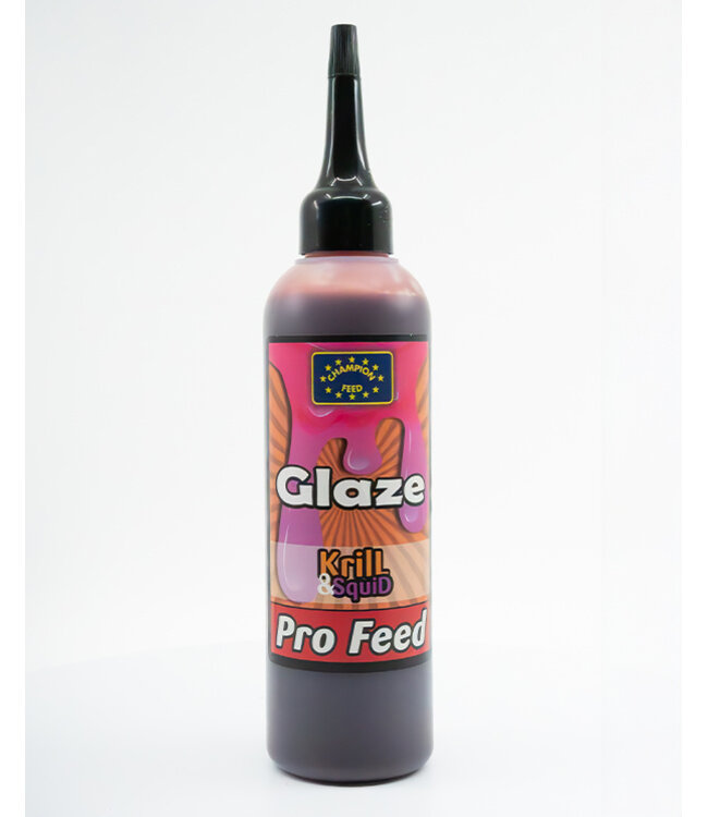Champion Feed Pro Feed Glaze 125ml – Flüssiger Attraktor für Hakenköder, Pellets & Grundfutter