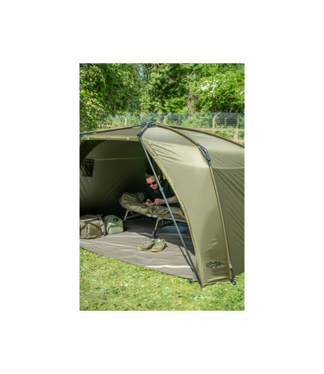 Avid Carp EXO+ RV – 1.5-Persoons Karper Bivvy met Storm Cap