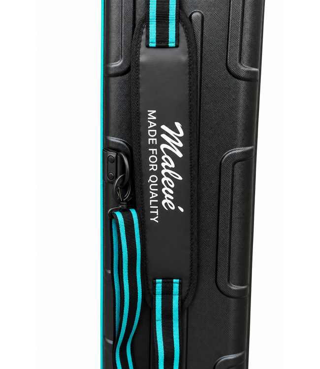 Malevé Hardcase Ready Rod Hengelfoedraal 190 x 24 x 14cm – Voor 3 Opgetuigde Hengels met Molen & Meerdere Losse Hengels