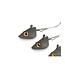 Fox Rage Dart Jig Head Camo – Tête Plombée pour Leurres Souples