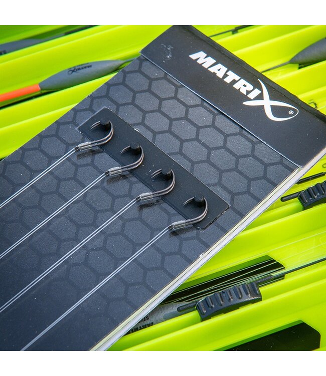 Matrix X1 Commercial Carp Rigs 10cm Barbless – Kant-en-klare Karperonderlijnen 8st.