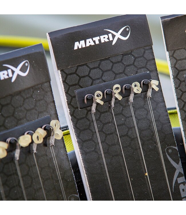 Matrix X6 Carp Pellet Rigger 10cm Band Rig – Karperonderlijn voor Pellets 8st.
