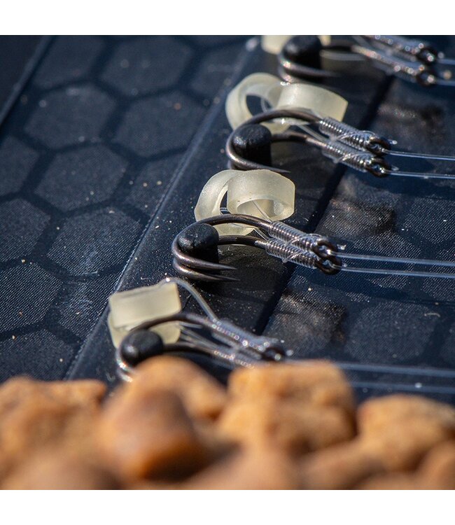 Matrix X6 Carp Pellet Rigger 15cm Band Rig – Bas de Ligne Carpe pour Pellets 8pcs
