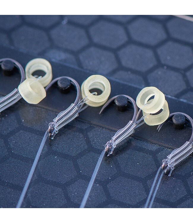 Matrix X7 Carp Method 10cm Band Rig – Method Feeder Vorfach für Pellets 8St.