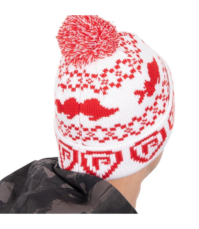Fox Rage Christmas Bobble Hat – Warme Weihnachtsmütze mit Bommel für Angler