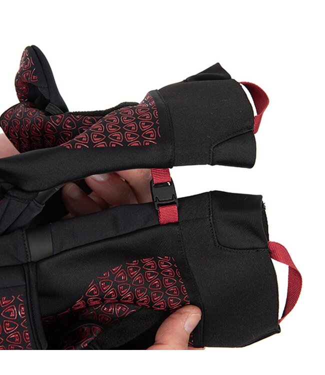 Fox Rage Fingerless Mitten Gloves – Warme Wanten met Omklapbare Vinger- en Duimcover
