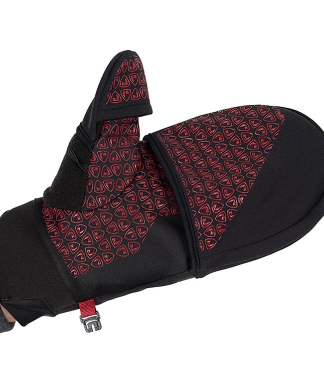 Fox Rage Fingerless Mitten Gloves – Warme Fäustlinge mit Umklappbarer Finger- und Daumenabdeckung