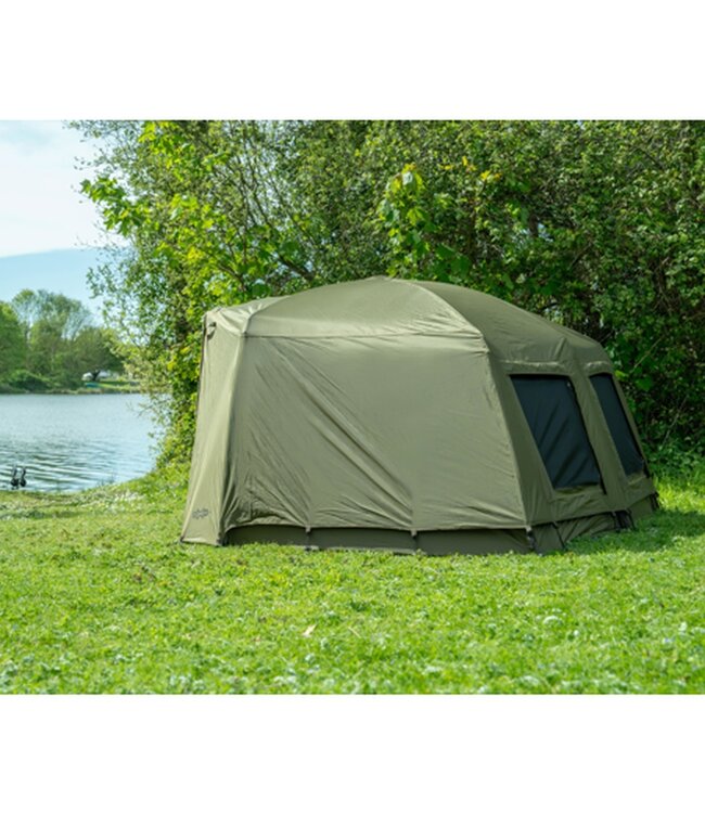 Avid Carp EXO+ RV Storm Cap Wrap – Surtoile avec Double Couche Thermique