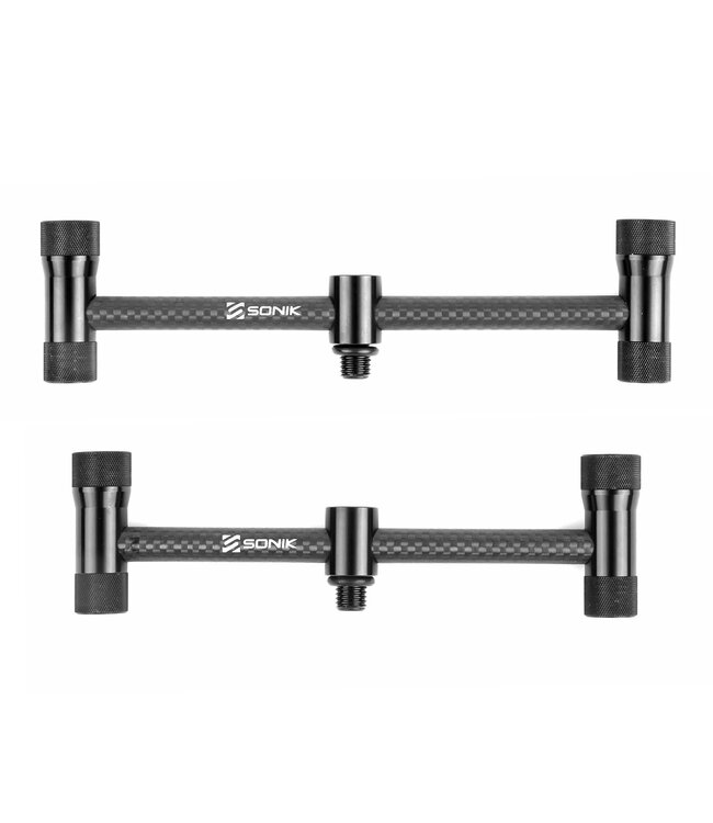 Sonik Procarbon Buzz Bars – Leichte 3K-Carbon-Buzzerbars für 2 oder 3 Ruten – Paarweise