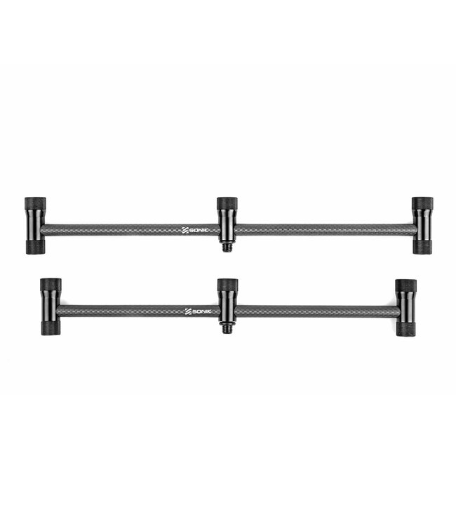 Sonik Procarbon Buzz Bars – Leichte 3K-Carbon-Buzzerbars für 2 oder 3 Ruten – Paarweise