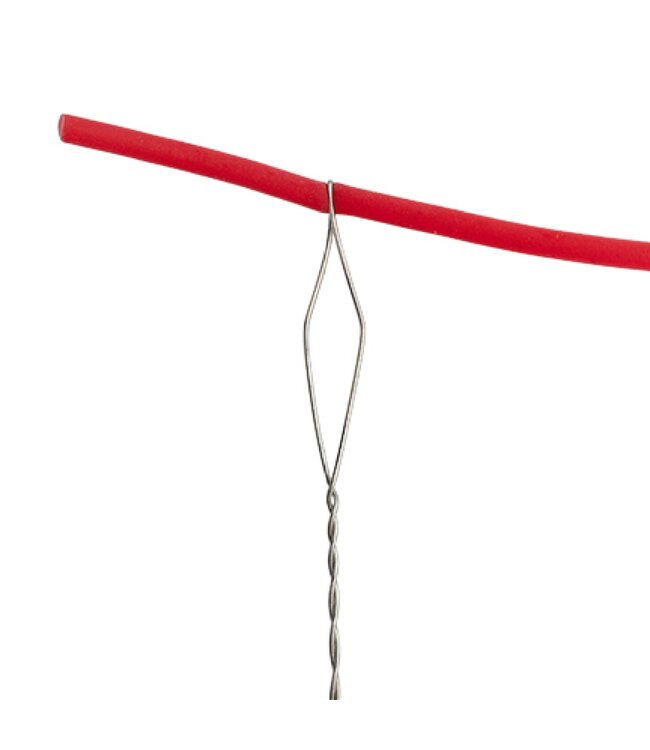 Drennan Diamond Eye Threader 2,0m – Einziehhilfe für Kopfrutengummi