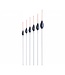 Drennan Pole Float AS Silvers 1 0,50g–3,00g – vastehengeldobber voor witvis