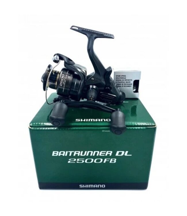 Shimano Baitrunner DL-FB vrijloopmolen met frontslip voor feederen