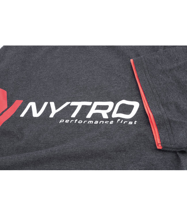 Nytro Dark Marl Grey Tee Shirt – T-Shirt für Angeln und Freizeit