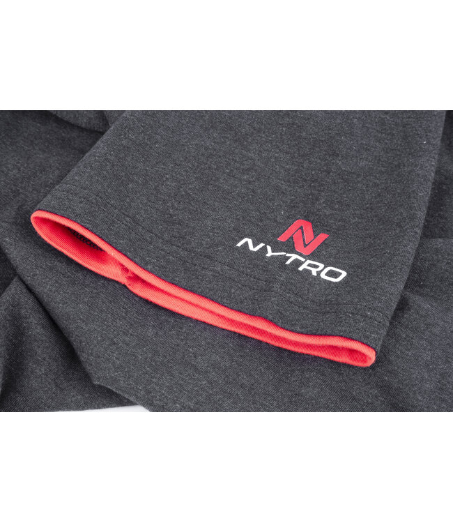 Nytro Dark Marl Grey Tee Shirt – T-Shirt für Angeln und Freizeit