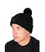 Fox HD Bobble – Black Zware Gebreide Wintermuts