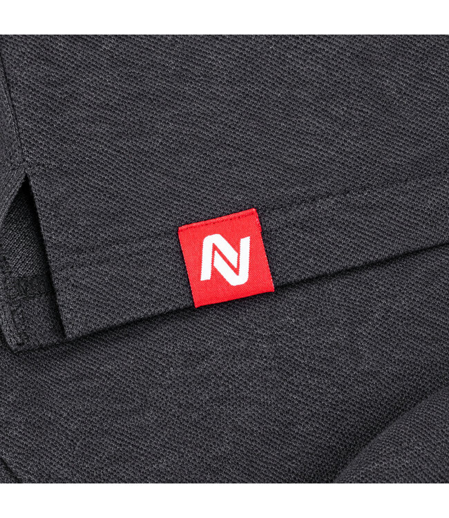 Nytro Dark Marl Grey Polo Shirt – Poloshirt für Angeln und Freizeit