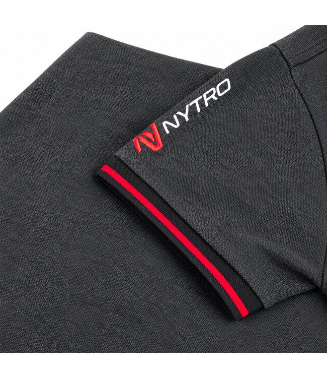 Nytro Dark Marl Grey Polo Shirt – Poloshirt für Angeln und Freizeit