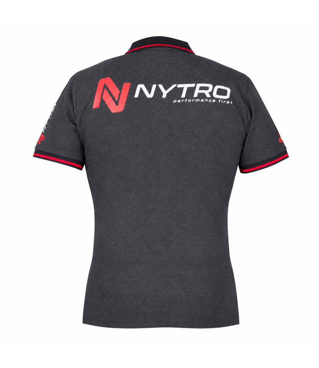 Nytro Dark Marl Grey Polo Shirt – Poloshirt für Angeln und Freizeit