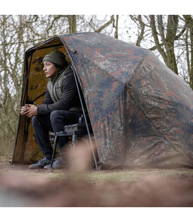 Korum Supa Lite Overnight Brolly Shelter 60 Inch – licht nachtvisshelter