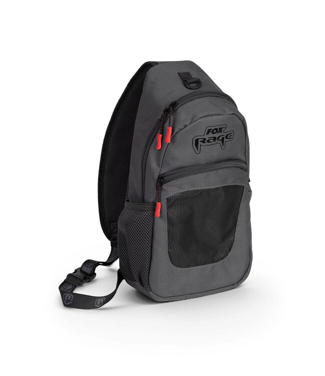 Fox Rage Single Strap Rucksack – Kompakte Schultertasche mit 2 Tackleboxen