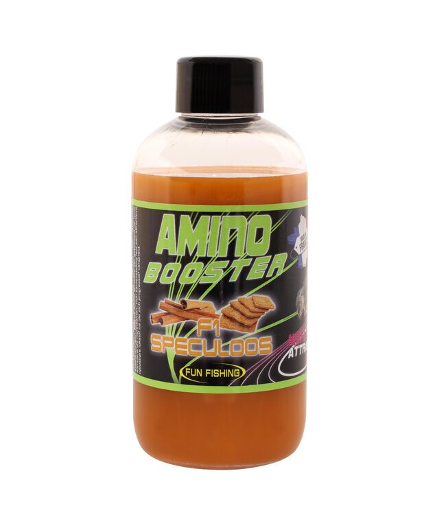 Fun Fishing Amino Booster – Flüssiger Attraktor für Futter, Pellets und Köder in 13 Sorten