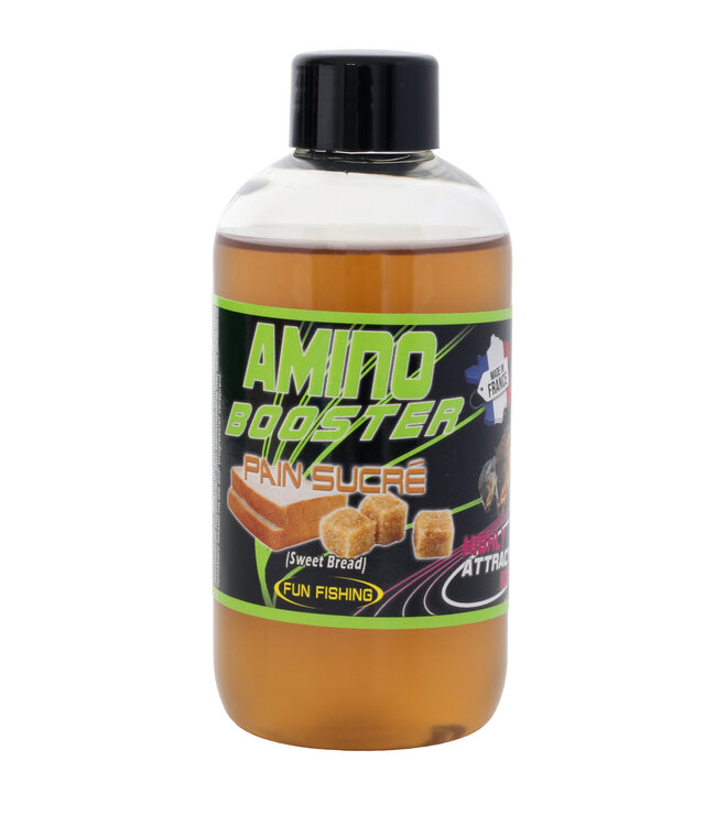 Fun Fishing Amino Booster – Flüssiger Attraktor für Futter, Pellets und Köder in 13 Sorten