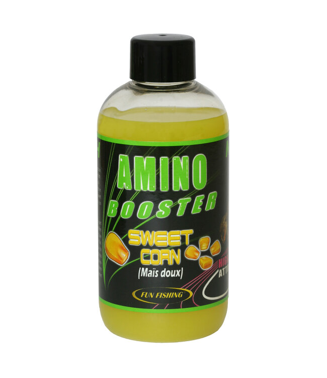 Fun Fishing Amino Booster – Flüssiger Attraktor für Futter, Pellets und Köder in 13 Sorten