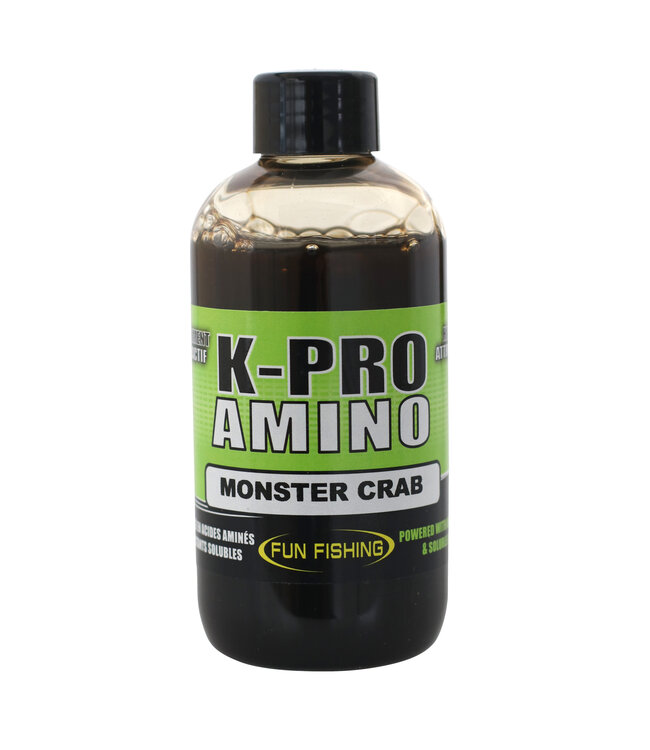 Fun Fishing Liquid K-Pro Amino – Dickflüssiger Amino Booster für Pellets, Teig und Groundbait in 4 Sorten