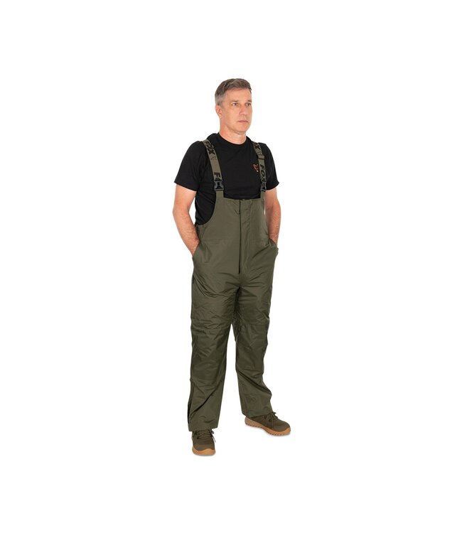 Fox Collection V2 Winter Suit Green – Gevoerd Waterdicht Winterpak met Jas en Salopette