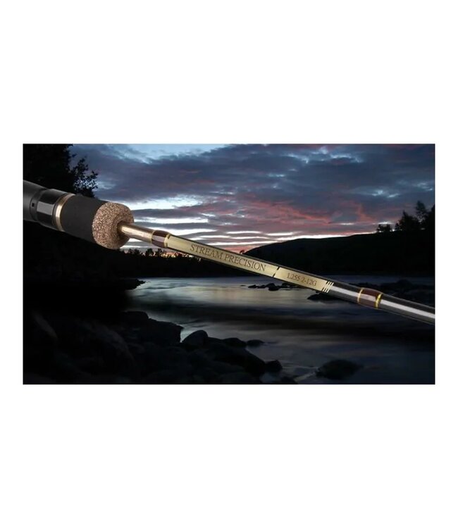 Spro Stream Precision Medium 2.55m 3-18g – 2-Delige Spinhengel voor Forel en Kopvoorn
