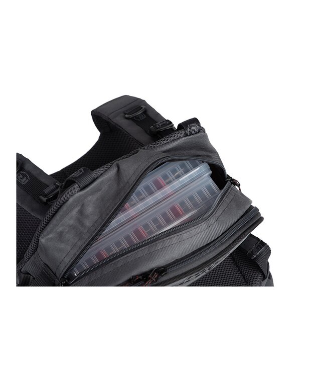 Fox Rage Chest Pack – Mobiele Roofvistas met Voor- en Achteropslag en 2 Tackleboxen