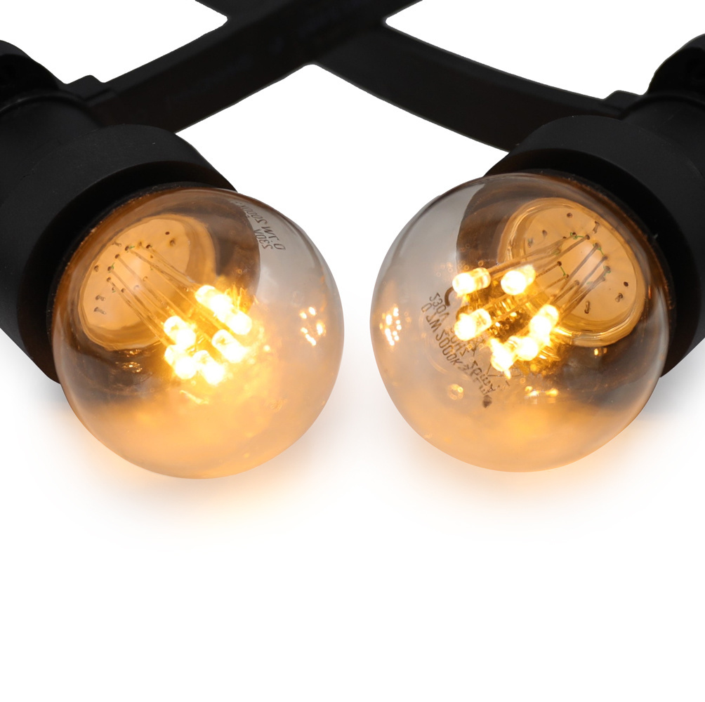 Illu Lichterkette, 1 Watt LED Filament Glühlampe, 5100 Meter LumenXL