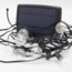 Solar Lichterkette für den Außenbereich mit 20 kleinen runden Lichtern - 10 Meter (IP20 Lampen)