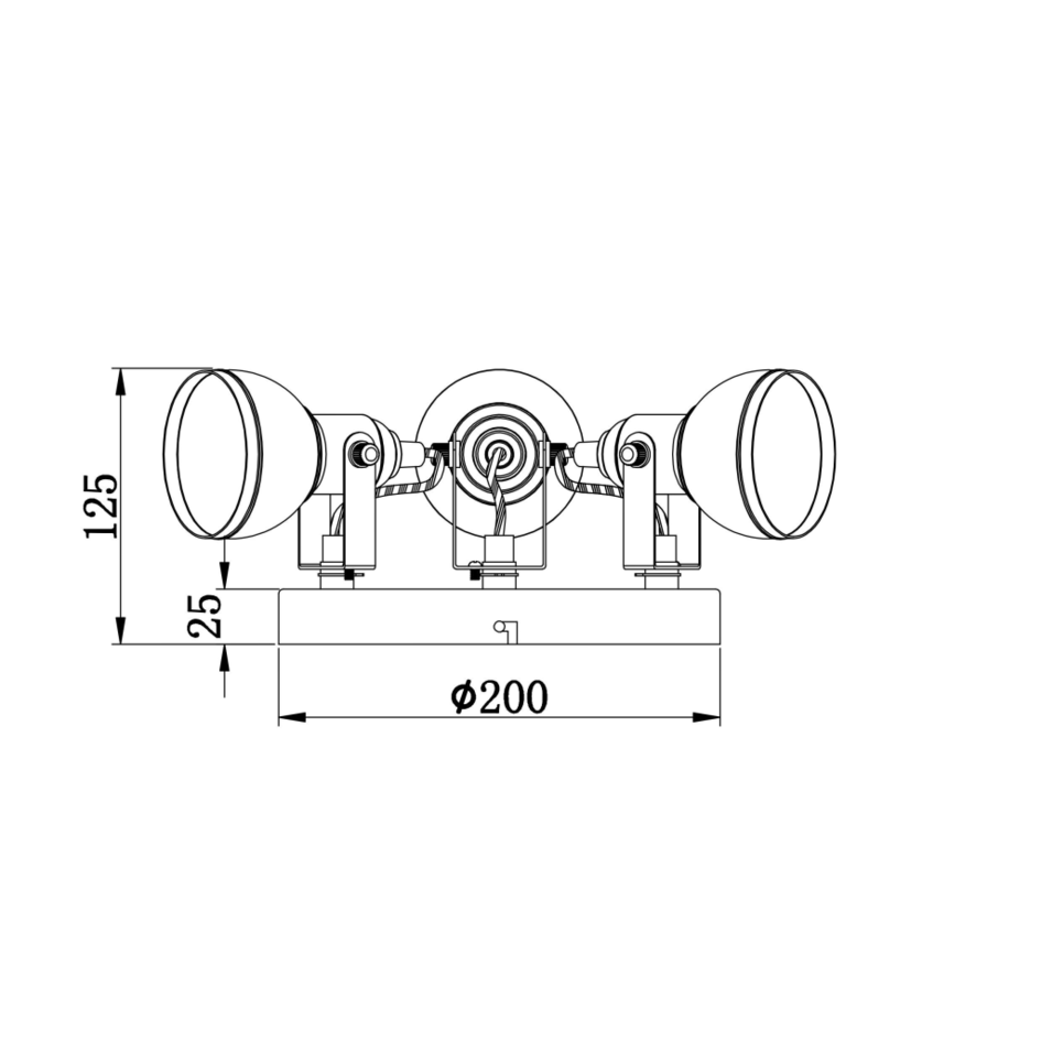 Deckenleuchte Mississippi - antikbronze