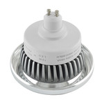 AR111 schwach bis warm GU10 LED Lampe 12W, 3000-2000K, 24° (Aluminiumgehäuse)