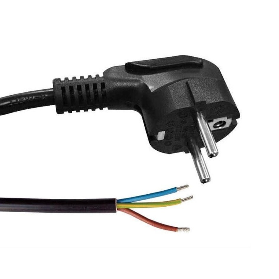 Zuleitung 5 m mit Schukostecker - 3 x 1 mm2